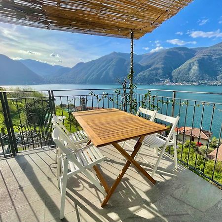 Il Noce Lake View Apartment Lezzeno Exteriör bild