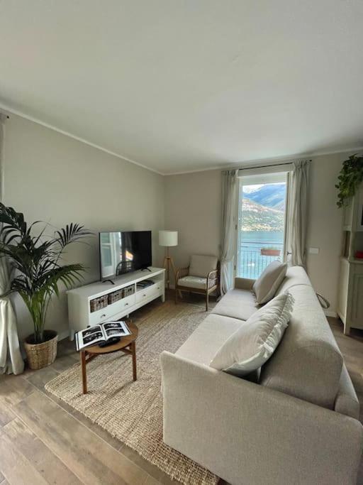 Il Noce Lake View Apartment Lezzeno Exteriör bild