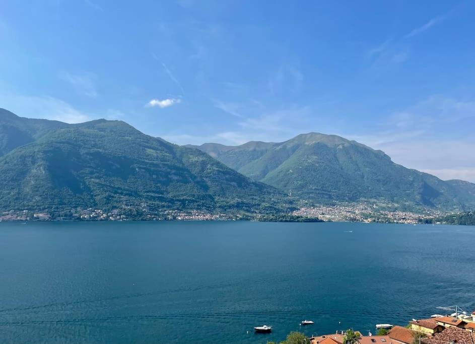 Il Noce Lake View Apartment Lezzeno Exteriör bild