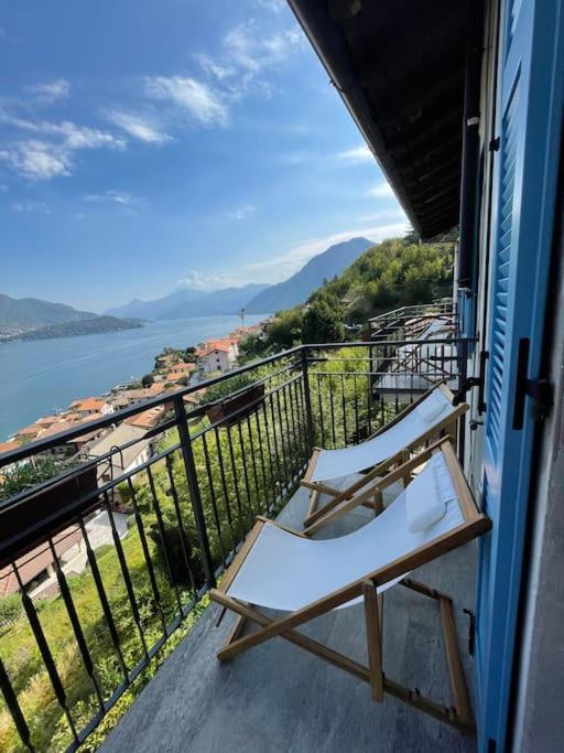 Il Noce Lake View Apartment Lezzeno Exteriör bild
