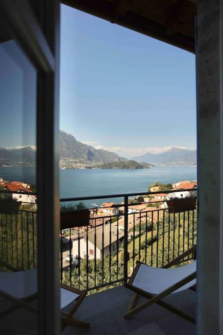 Il Noce Lake View Apartment Lezzeno Exteriör bild