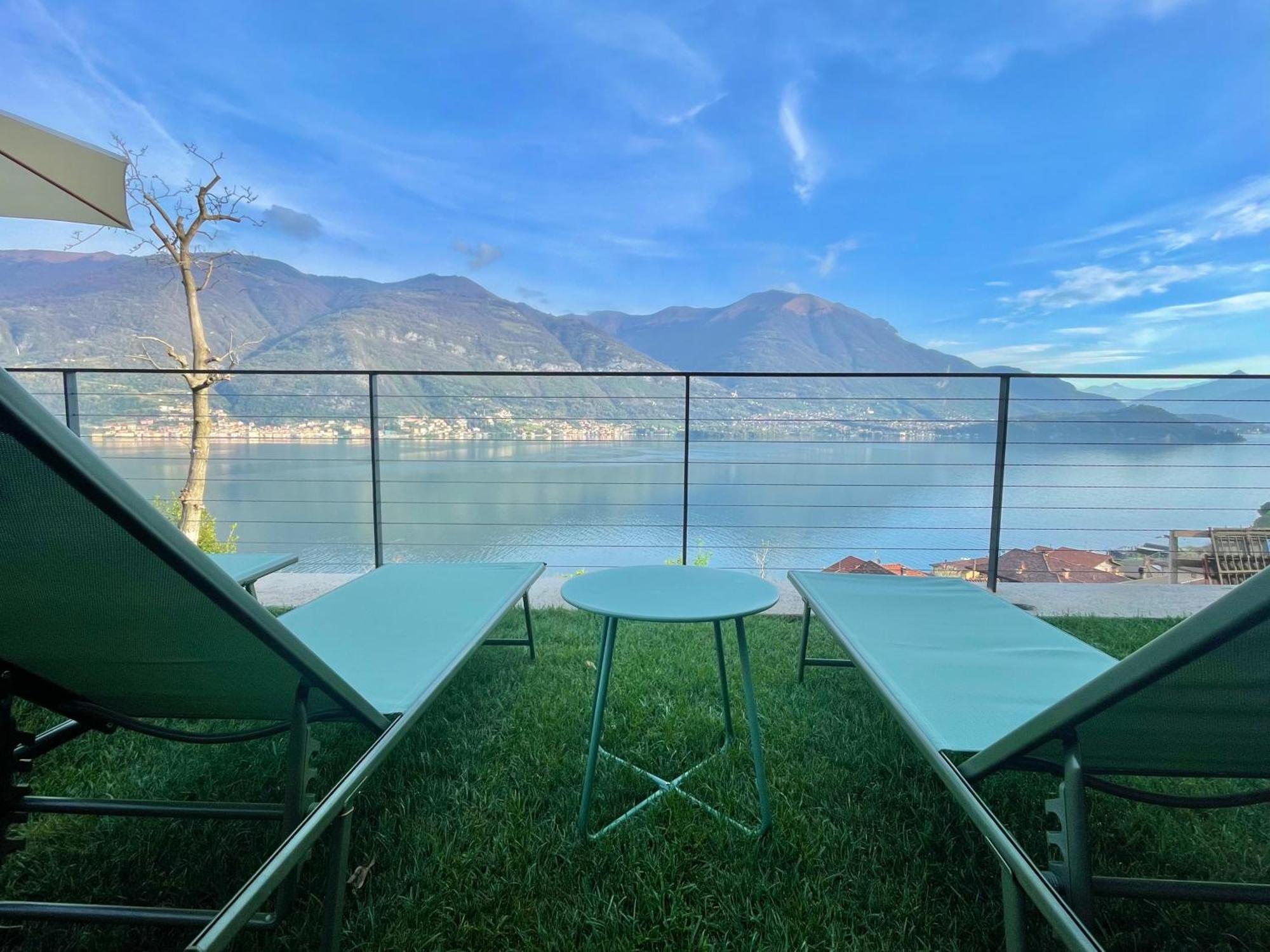 Il Noce Lake View Apartment Lezzeno Exteriör bild